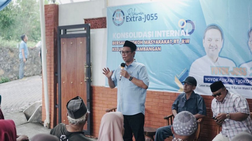 Sosialisasi Program Hasta Karya, Yoyok-Joss Makin Dekat Dengan Masyarakat 