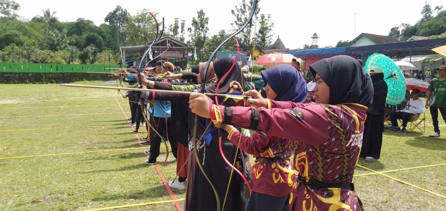 Lomba Panahan Tradisional Ajang Talenta Atlet Muda di Magelang